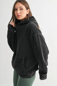 Duality Waffle Knit Hoodie