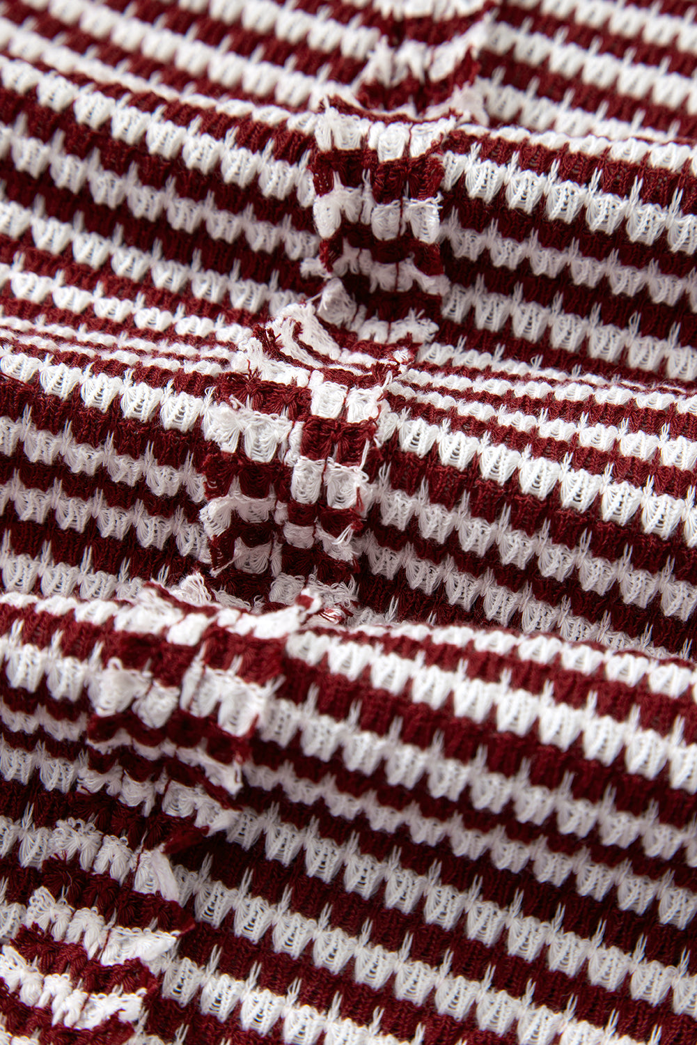 Wine Stripe Cozy Sweatshirt