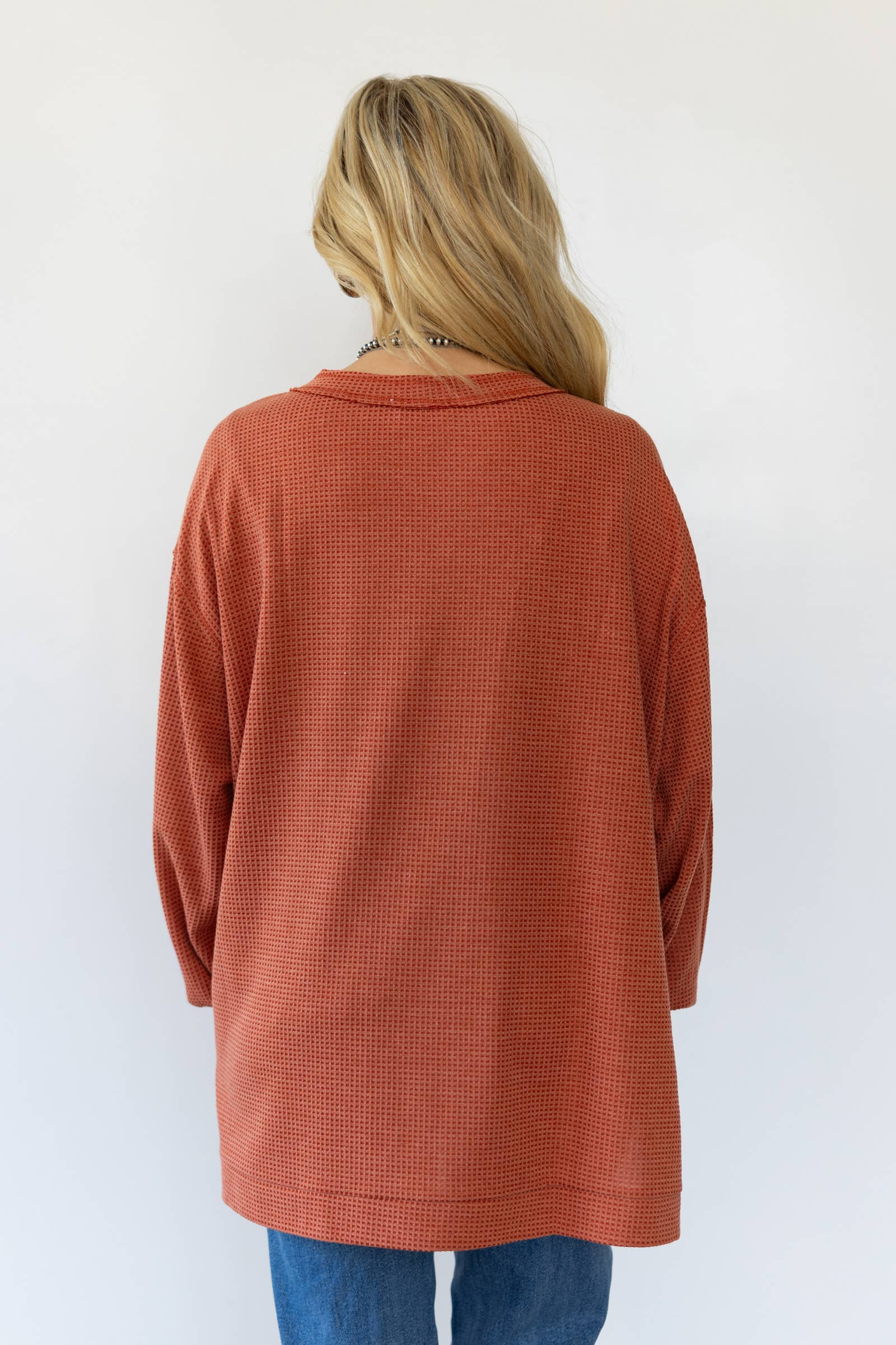 Oversized Thermal Tunic - Asst. Colors