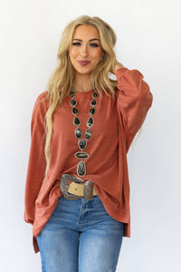 Oversized Thermal Tunic - Asst. Colors