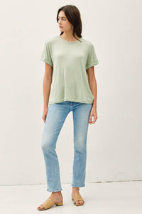 Everyday Modal Short Sleeve Top - Asst. Colors