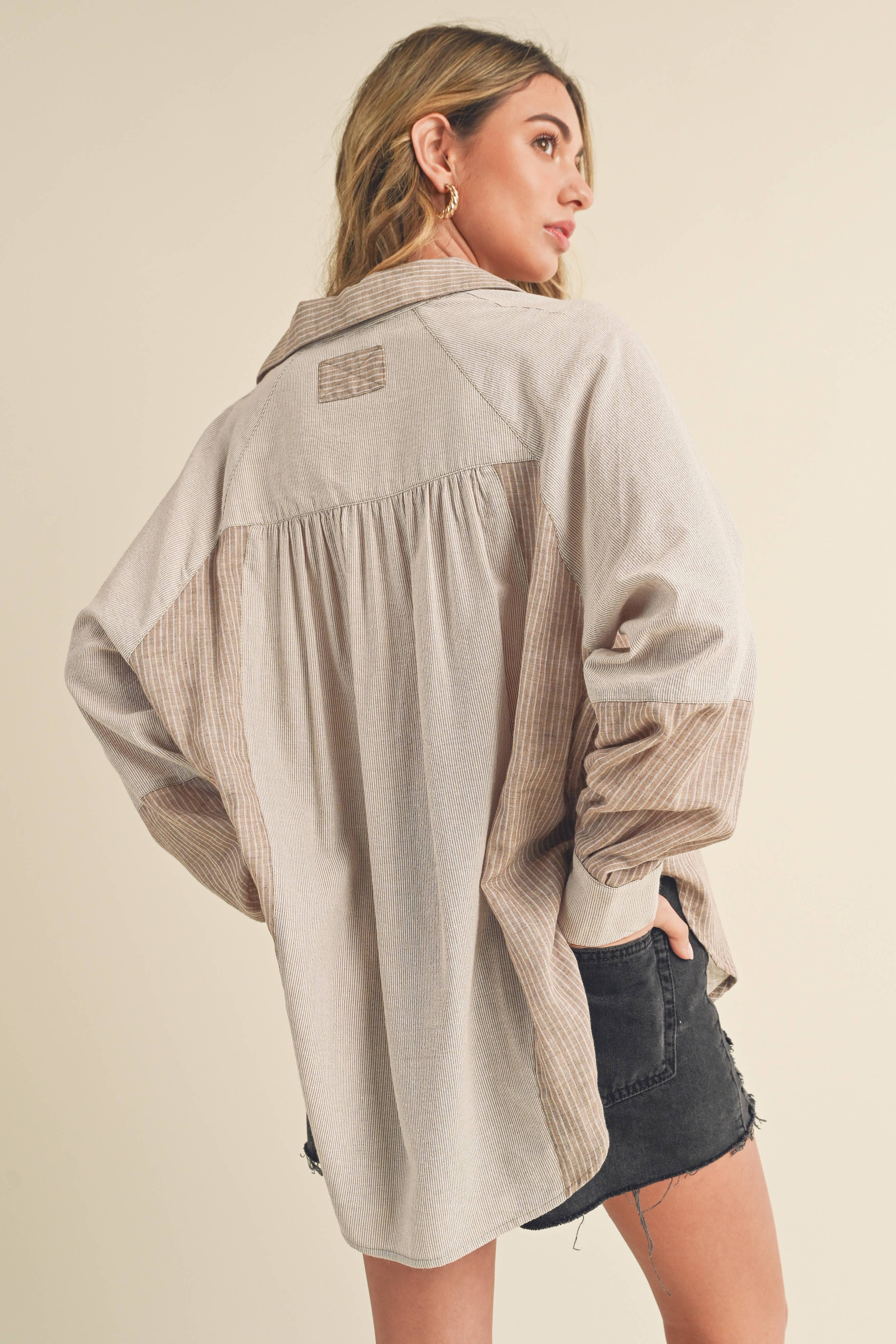 Shia Button Up Top