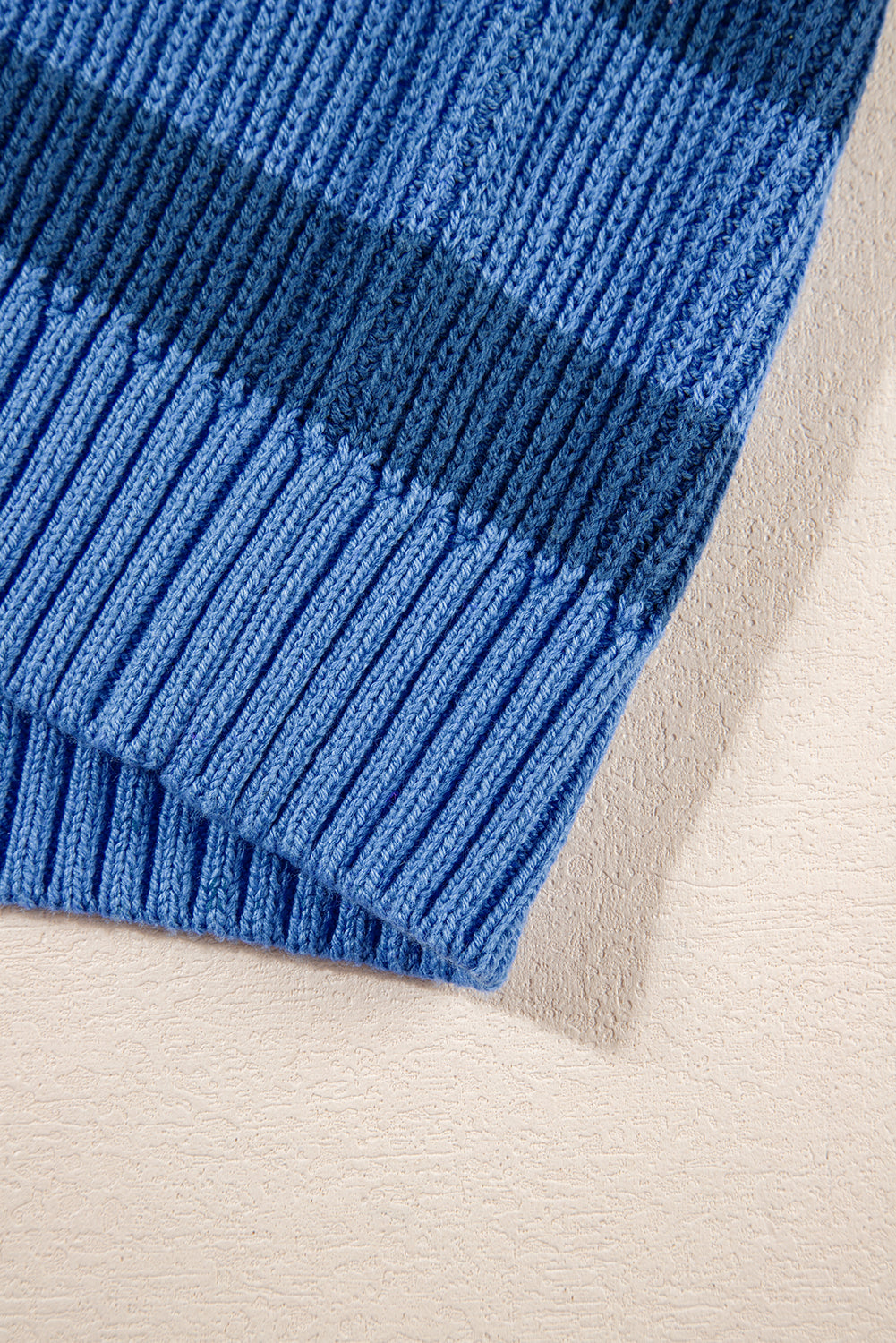 Blue Striped Sweater