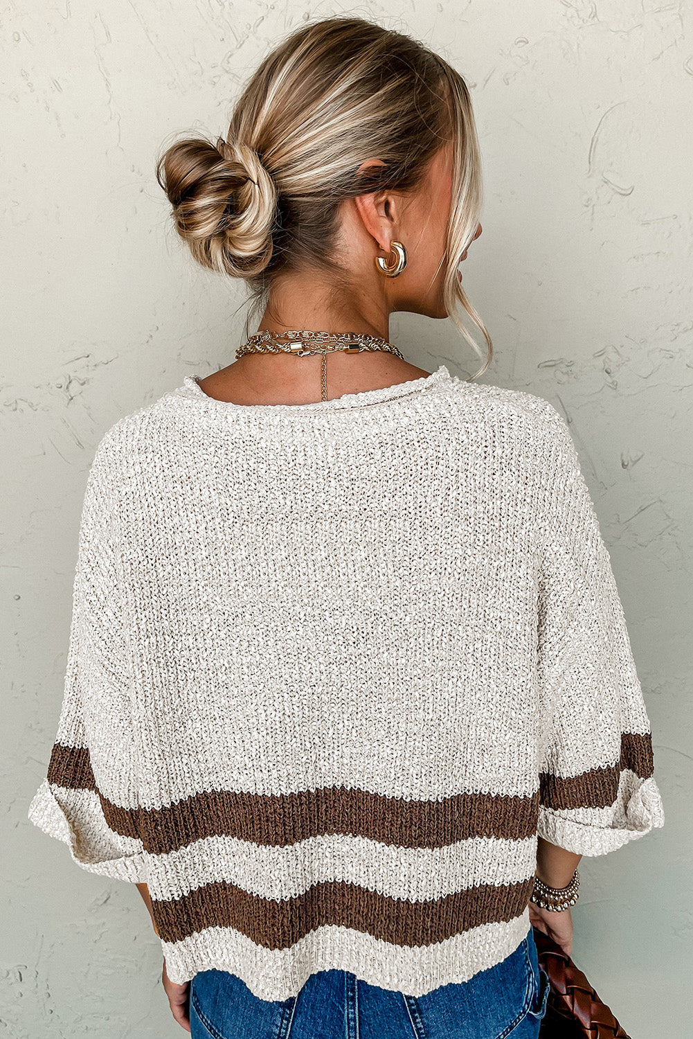 Cozy Striped Knit Sweater