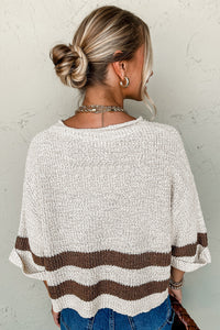 Cozy Striped Knit Sweater