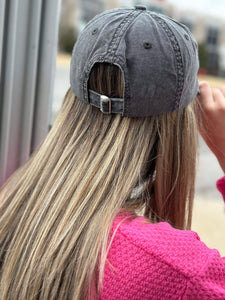 Custom Cursive Mascot Hat