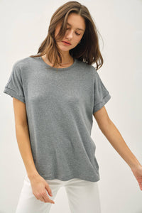 Everyday Modal Short Sleeve Top - Asst. Colors