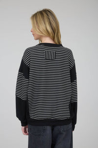 Contrast Stripe Sweatshirt - Asst. Colors