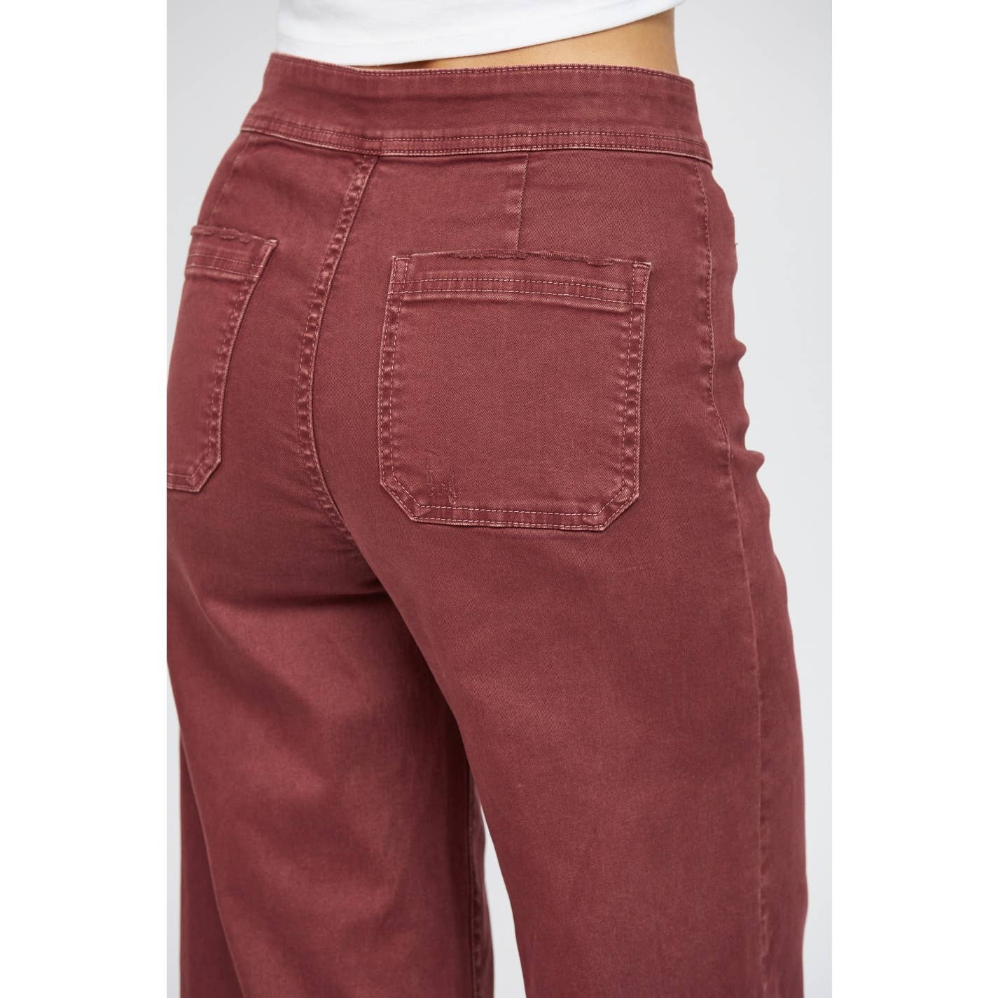 Mica Roux Wide Leg Crop