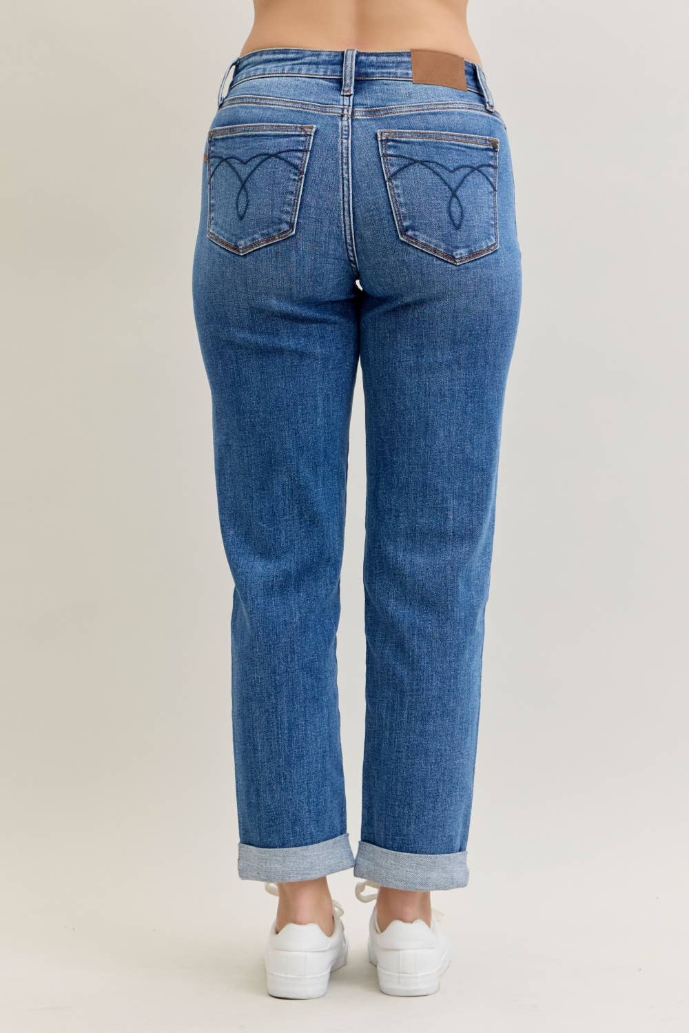 Judy Blue Boyfriend Classic Cuffed