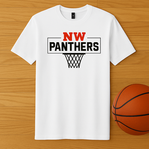 50% OFF - NW - Panthers Basketball Hoop