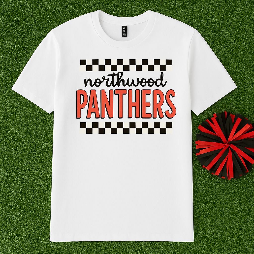 NorthWood - Panthers with Checkered Board