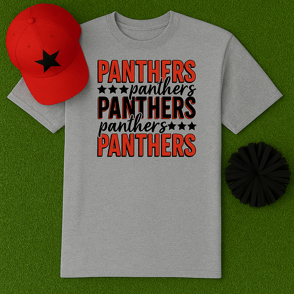 NorthWood - Gray Panthers with Stars