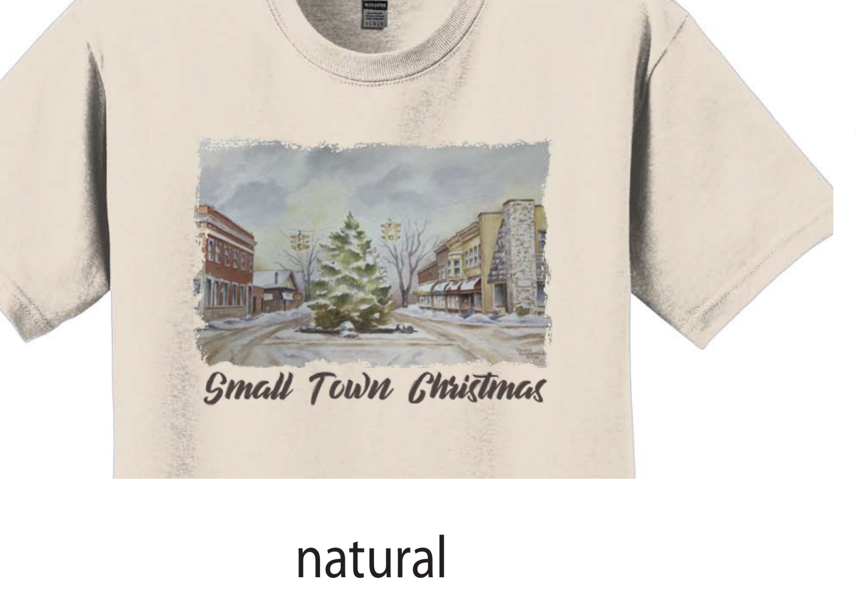Small Town Christmas Graphic