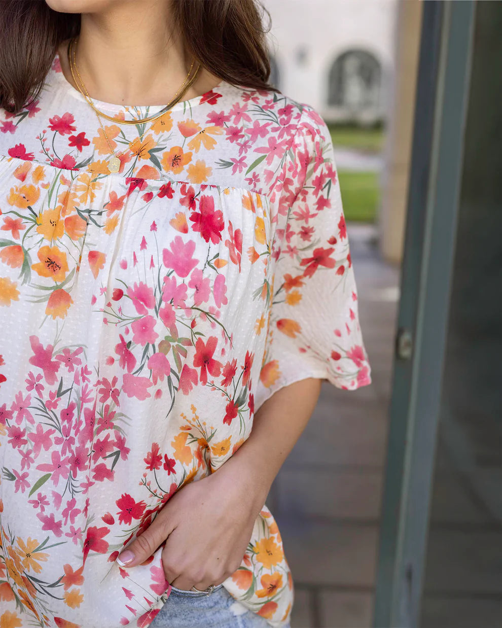 Grace & Lace - Brooklyn Floral Blouse