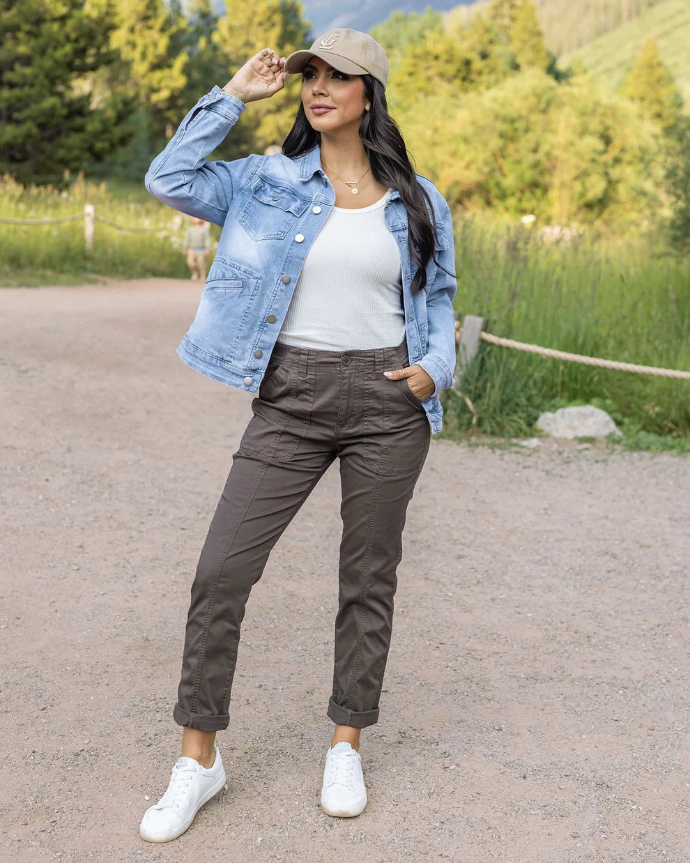 Grace & Lace - Camper Cargo Pants (Asst. Colors)