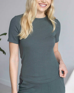 G&L - Essential Ribbed Short Sleeve Tee