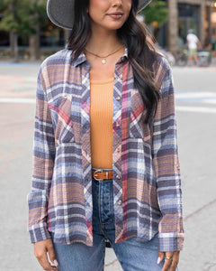 G&L - Favorite Button Up Plaid (Asst. Colors)