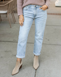 25% OFF - Grace & Lace Mid Rise Vintage Wash Denim
