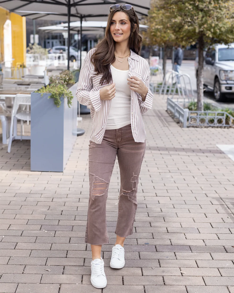 Grace & Lace - Mel's Favorite Straight Leg Cropped Denim (Asst. Colors)
