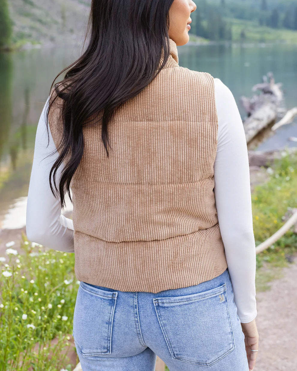 G&L - Camel Puffer Vest