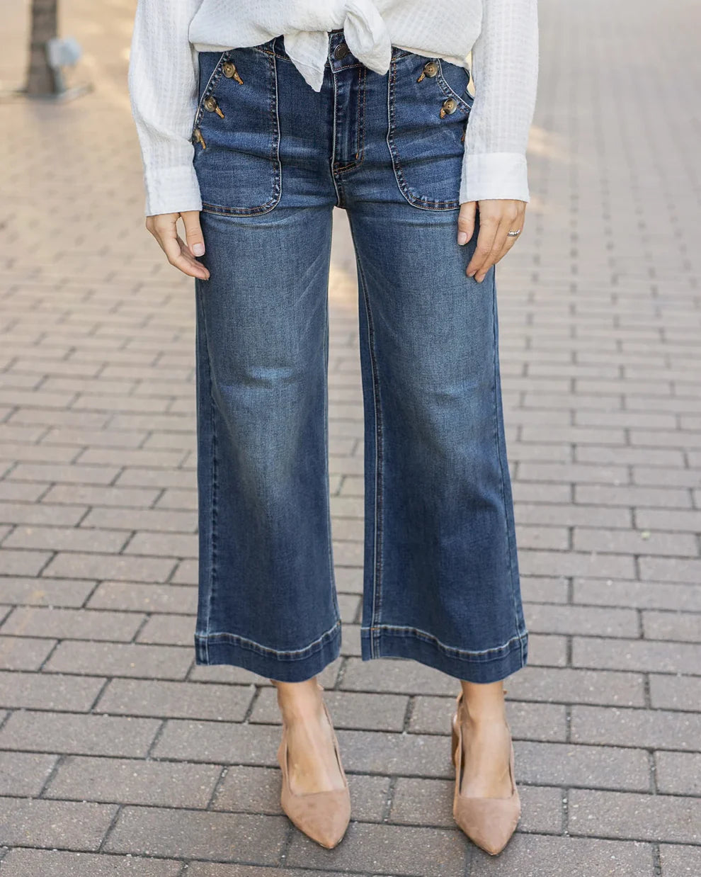G&L - Sailor Wide Leg Jeans