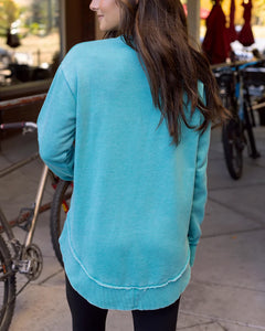 Grace & Lace - Vintage Wash Tunic Sweatshirt