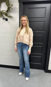 $25.00 SALE - Cropped Sweater - Asst. Colors