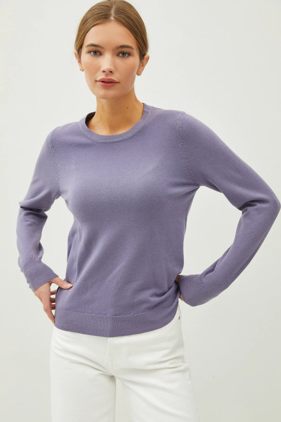 Crew Neck Sweater - Asst. Colors