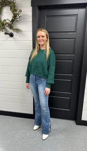 $25.00 SALE - Cropped Sweater - Asst. Colors