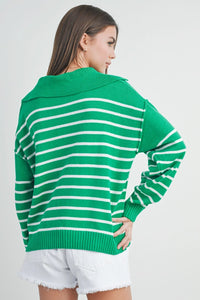 V Neck Cozy Sweater - Asst. Colors