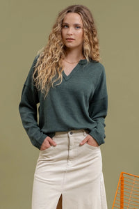 V Neck Pullover - Asst. Colors