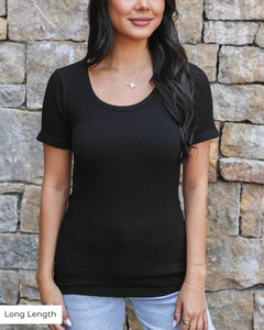 Grace & Lace Short Sleeve Brami - Long Length