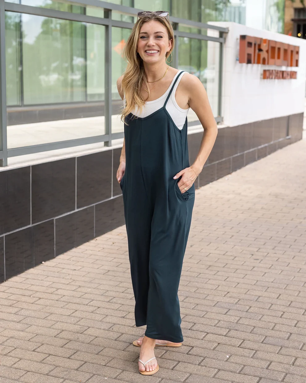 Grace & Lace - Deep Sea Everyday Jumpsuit