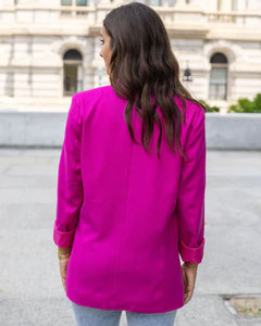 G&L - Magenta Fashion Blazer