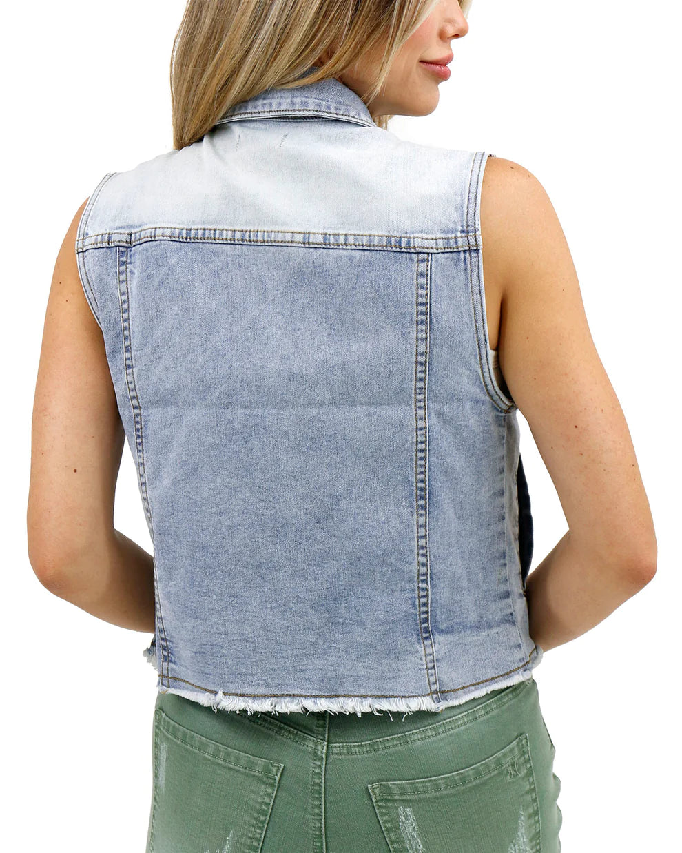 G&L - Soft Wash Denim Vest