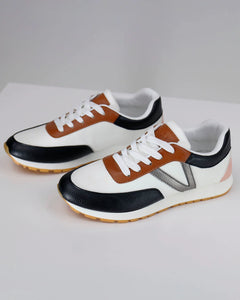 $40.00 SALE - Grace & Lace - Street Sneaker (Black/White)