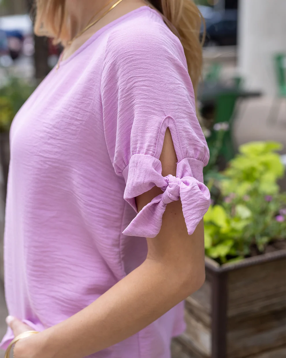 G&L - Twist Sleeve Summer Top (Asst. Colors)