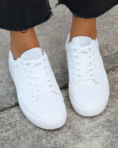 $40.00 SALE - Grace & Lace White Star Sneakers