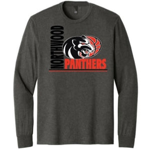 $20.00 SALE - NW - Charcoal LS Panther Basketball