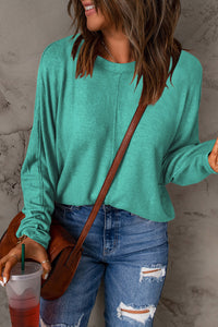 Oversized Solid Pullover - Asst. Colors