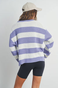 Sweater - Spring Stripes (Asst. Colors)