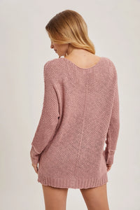 Reverse Seam Sweater - Asst. Colors