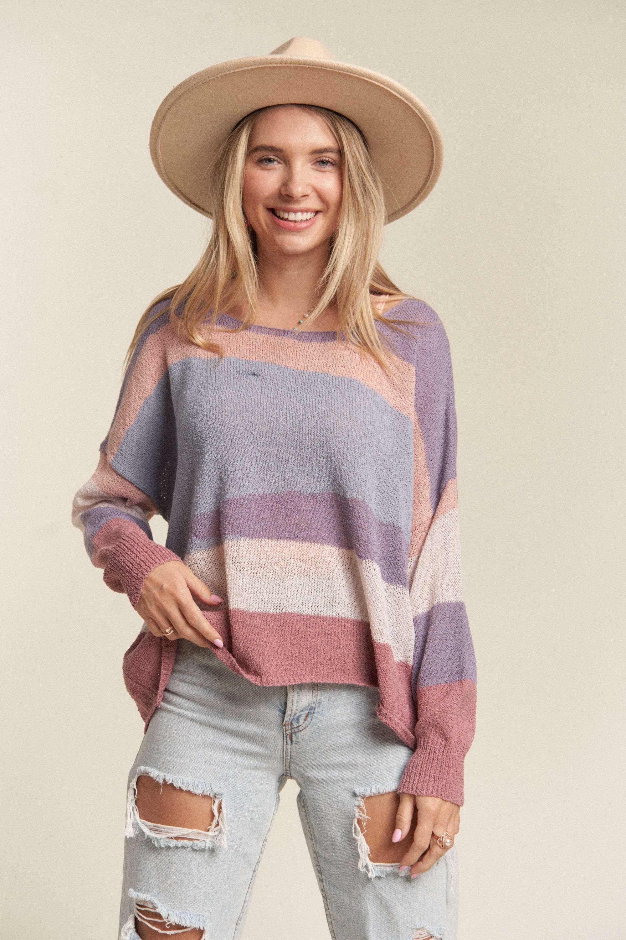 Multi Stripe Sweater