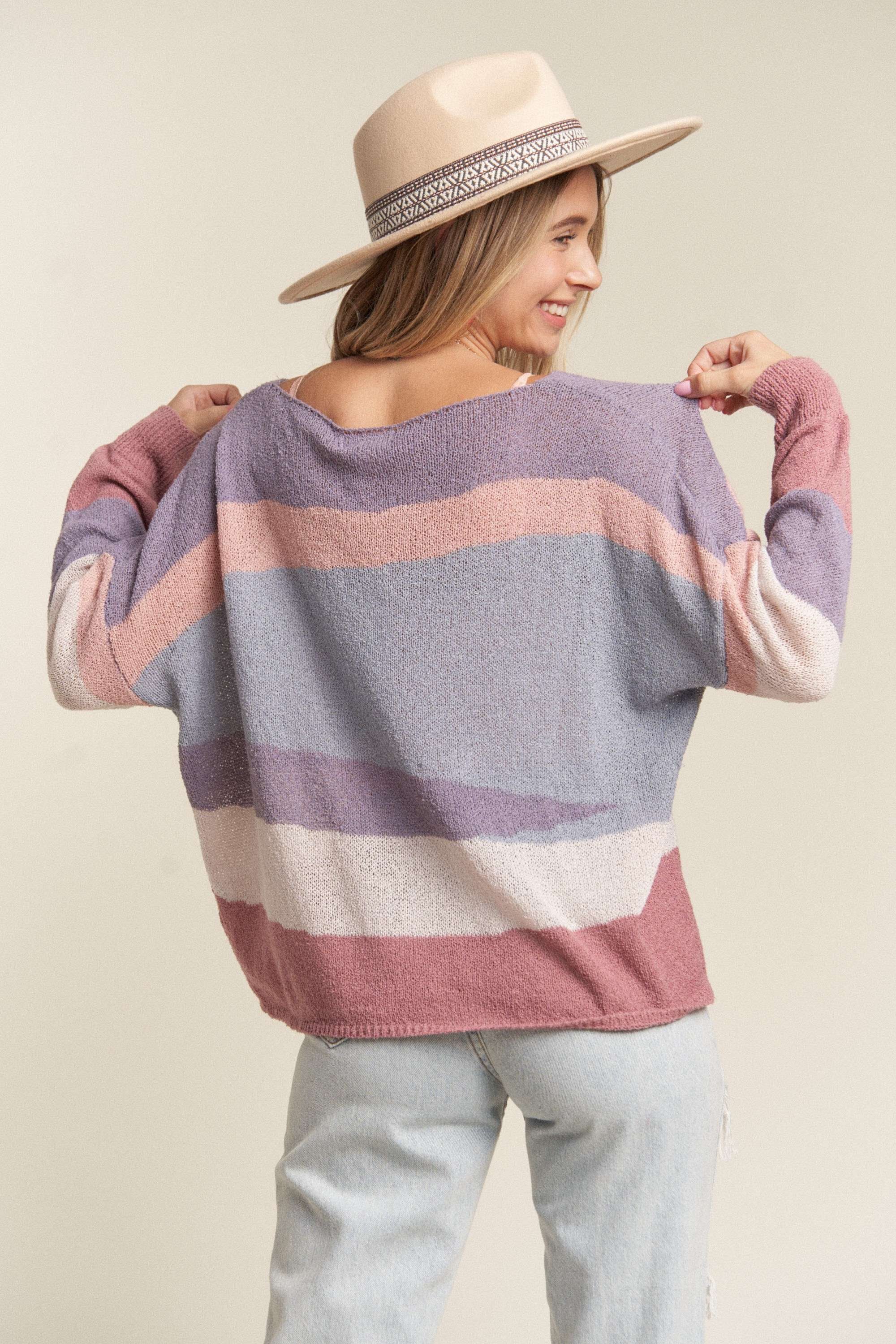 Multi Stripe Sweater