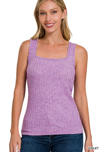 $10.00 SALE - Ribbed Tank (Asst. Colors)