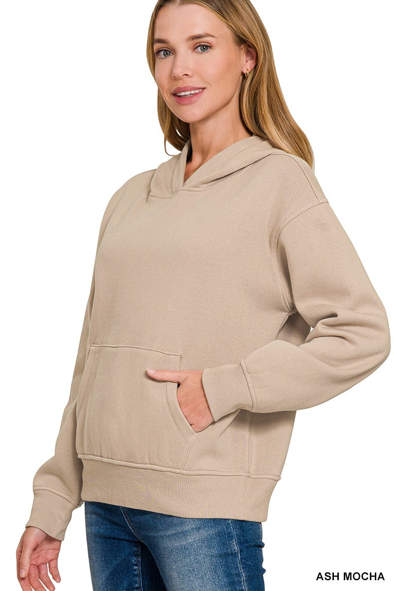 Cozy Fleece Hooded Sweatshirt