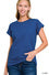 Folded Sleeve tee - Asst. Colors