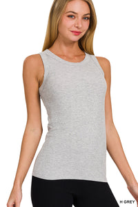 Zenana Premium Ribbed Tank – Multiple Colors