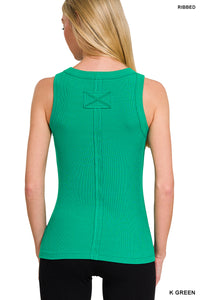Zenana Premium Ribbed Tank – Multiple Colors